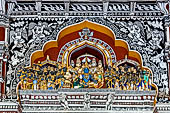 the old Royal Palace, in the middle of the old city, now a museum with a beautiful collection of Chola bronze sculptures. Thanjavur Tamil Nadu. 